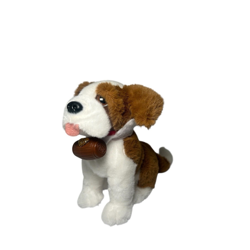 Saint Bernard Plush Stuffed Animal Dogâ Brown White elf on the shelf friends